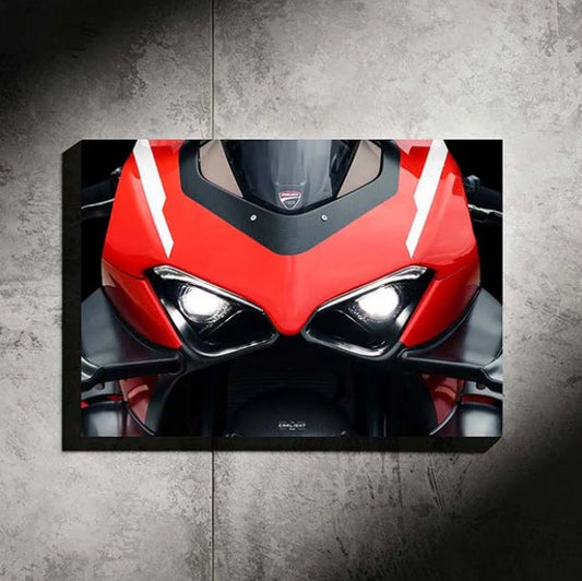 Ducati Panigale V4 R NEON Poster Auto Aura