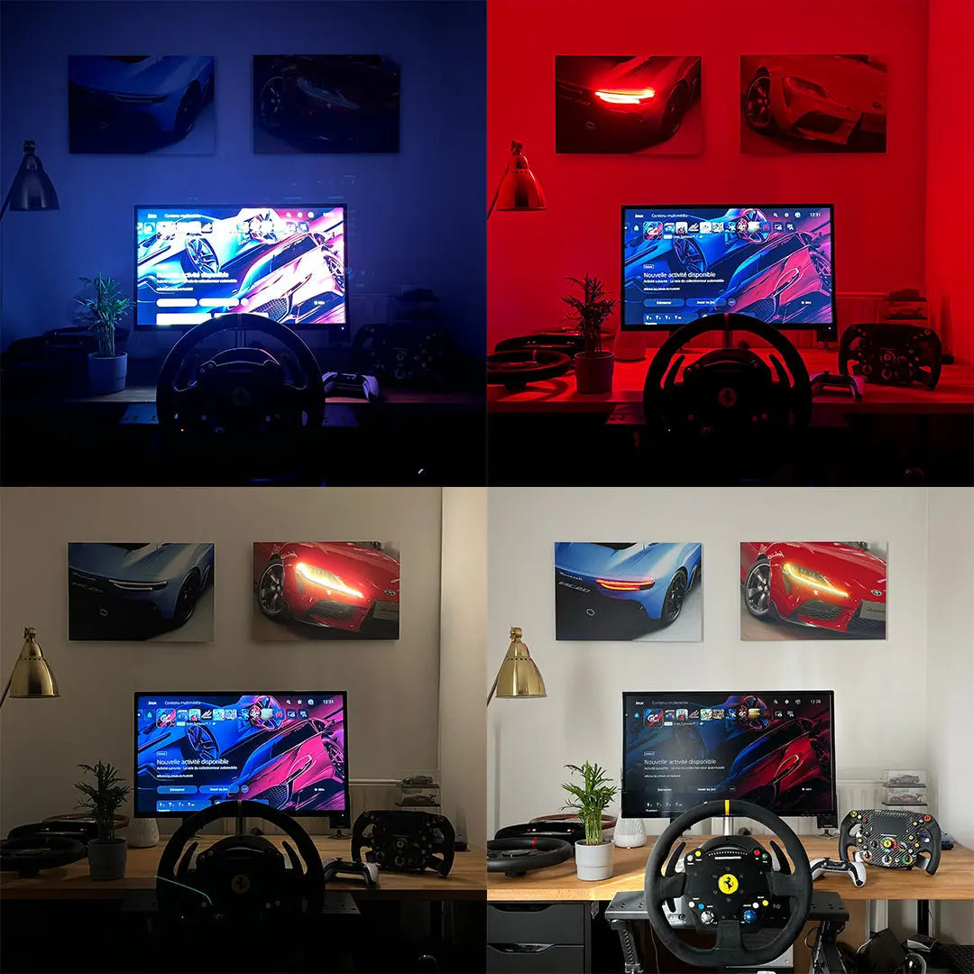 Customize neon frame Auto Aura