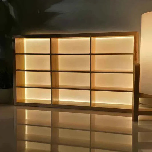 Wooden light up hotwheel Organizer Auto Aura