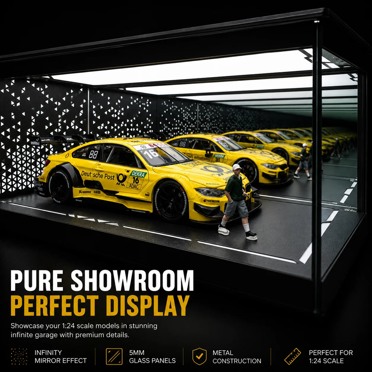 Infinite Garage Display Case for 1:24 Scale Models