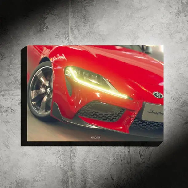 Toyota SUPRA NEON Poster [T1] Auto Aura