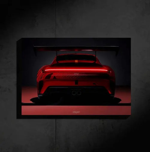 Porsche GT3 Cup NEON Poster [P2] Auto Aura