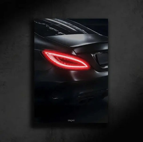Mercedes CLS AMG 63 NEON Poster [M2] Auto Aura