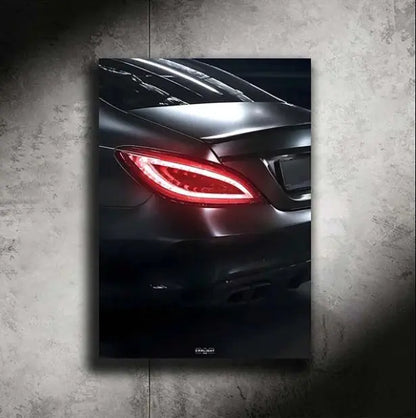 Mercedes CLS AMG 63 NEON Poster [M2] Auto Aura