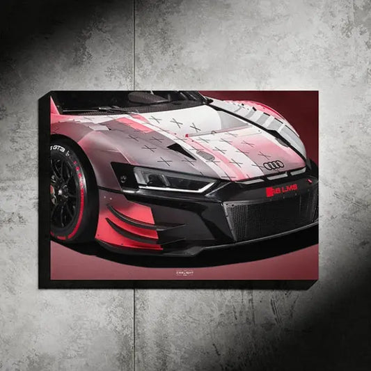 Audi R8 GT3 NEON Poster [A2] Auto Aura