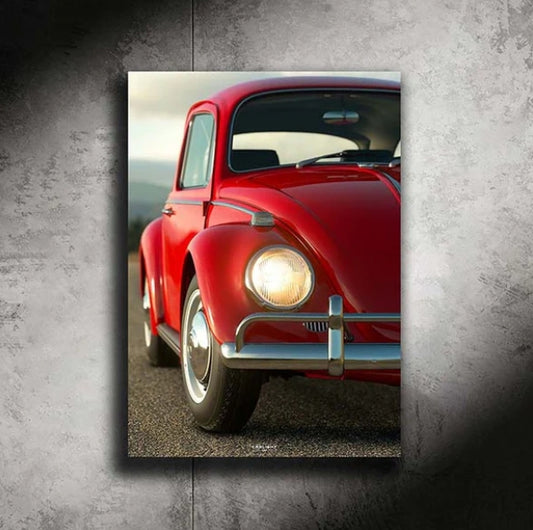 Volkswagen Beetle NEON Poster