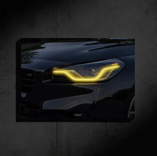 BMW M2 G87 NEON Poster [BM3] Auto Aura