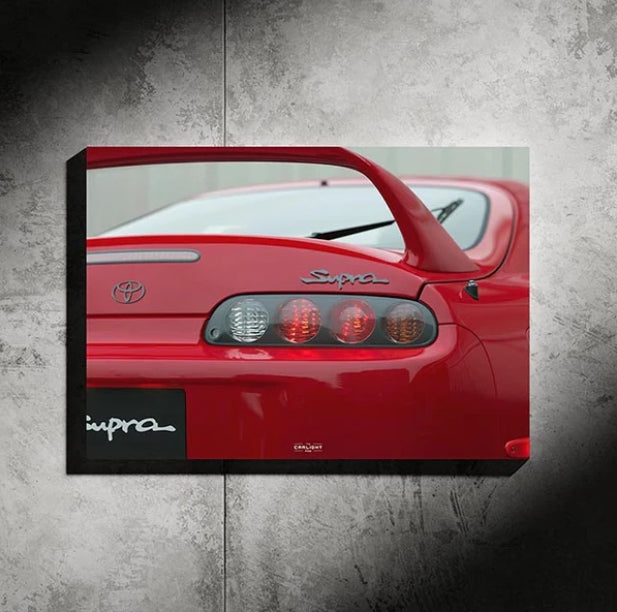 Toyota Supra mk4 A80 NEON Poster [T2]
