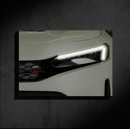 Honda Civic Type-R NEON Poster Auto Aura
