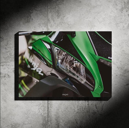 Kawasaki ZX10 R NEON Poster Auto Aura