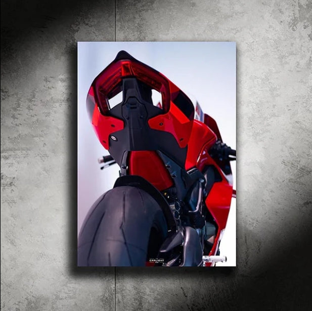 Ducati Panigale V4S NEON Poster