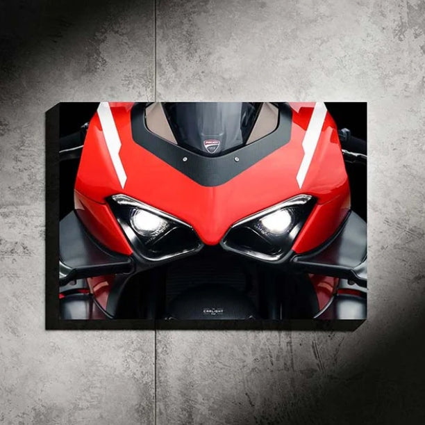 Ducati Panigale V4 R NEON Poster Auto Aura