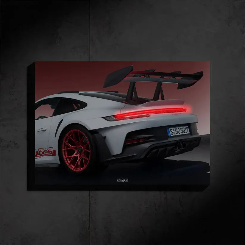 Porsche GT3 RS NEON Poster [P1] Auto Aura