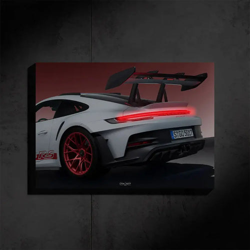 Porsche GT3 RS NEON Poster [P1] Auto Aura