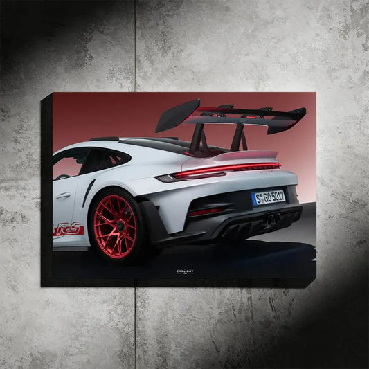 Porsche GT3 RS NEON Poster [P1] Auto Aura